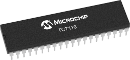 TC7116CPL - PDIP / 40
