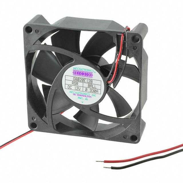 G8020E24B-RSR - FAN AXIAL 80X20MM