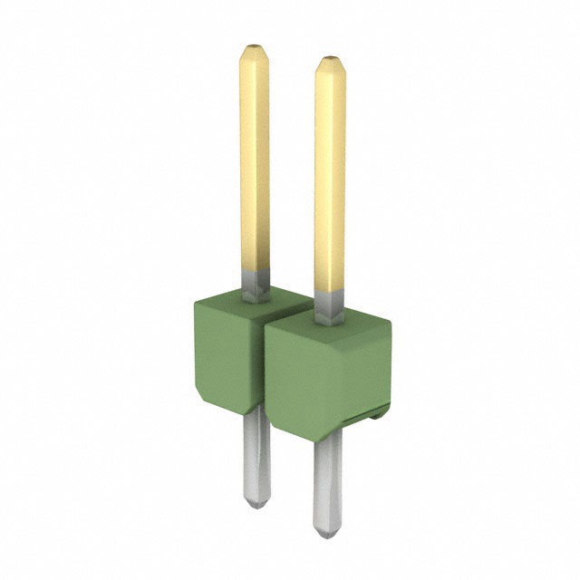 826647-2 - Breakaway Vert 2 Gold Pins Green