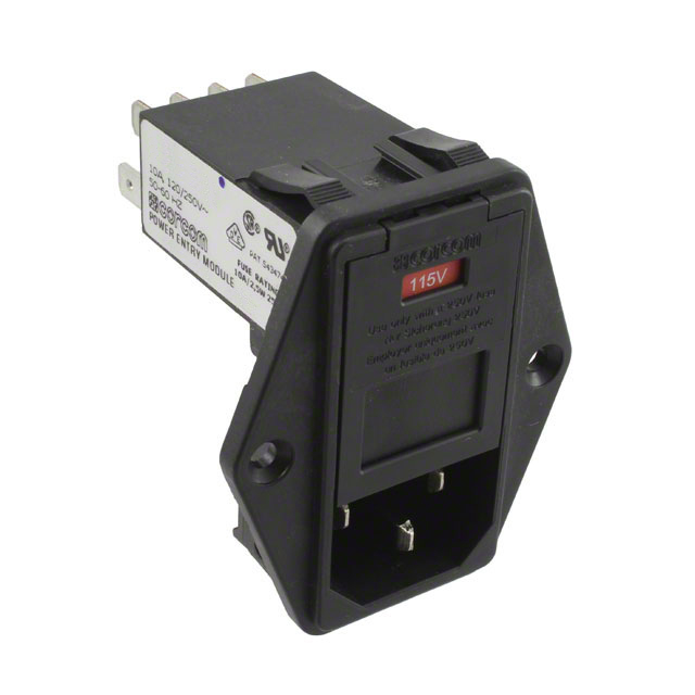 8-6609959-6 - P, Chameleon Corcom; Panel Mt., Screw Hole