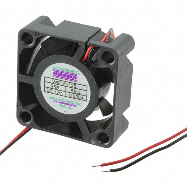 G4015M12B-RSR - FAN AXIAL 40X15MM