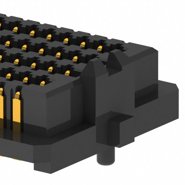 SEAM-15-02.0-S-10-1-A-K-TR - SEAM xx Gold 10 Row Alignment Pin