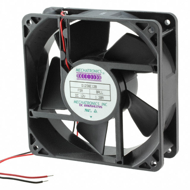 G1238E12B1-FSR-WS-EM - FAN AXIAL 120X38MM