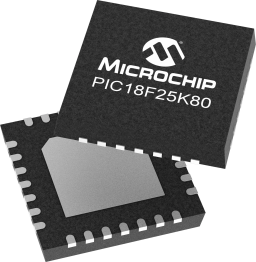 PIC18F25K80-E/MM - QFN-S / 28