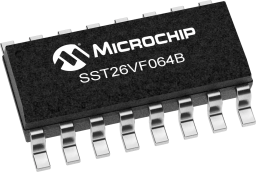 SST26VF064BT-104I/SO - SOIC / 16
