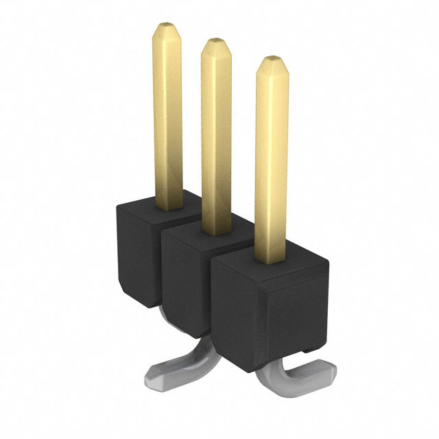 5-146129-1 - AMPMODU Mod II Breakaway SMT Gold 3 Pins