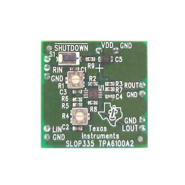 TPA6100A2EVM - TPA6100A2EVM
