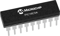 PIC16C54-10/P - PDIP / 18