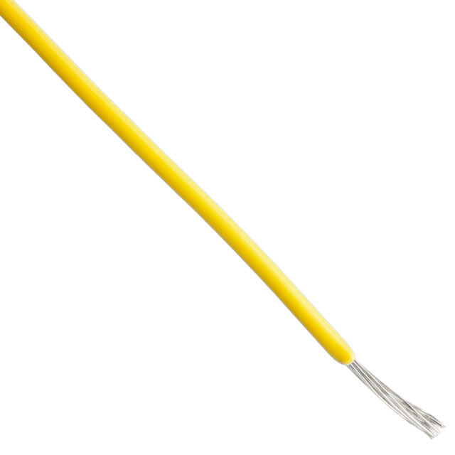 2200/16YL-100 - HOOK-UP STRANDED YELLOW
