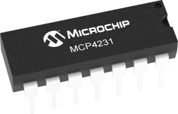 MCP4231-103E/P - PDIP / 14