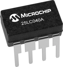 25LC040A-E/P - PDIP / 8
