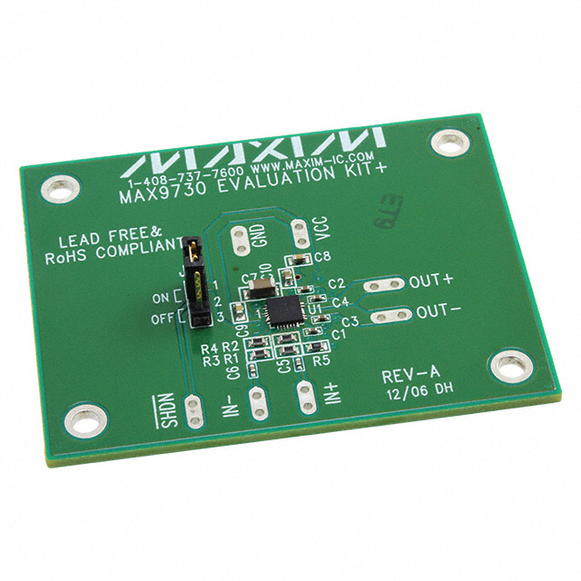 MAX9730EVKIT+ - MAX9730EVKIT+