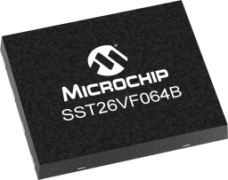 SST26VF064BT-104I/MF - TDFN-S / 8
