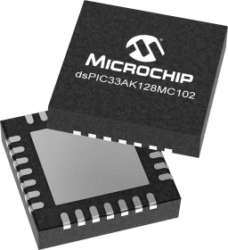 DSPIC33AK128MC102-I/M7 - VQFN / 28