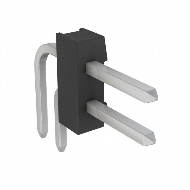 9-103330-0-01 - AMPMODU Mod II Breakaway Dual TH RA Tin 2 Pins