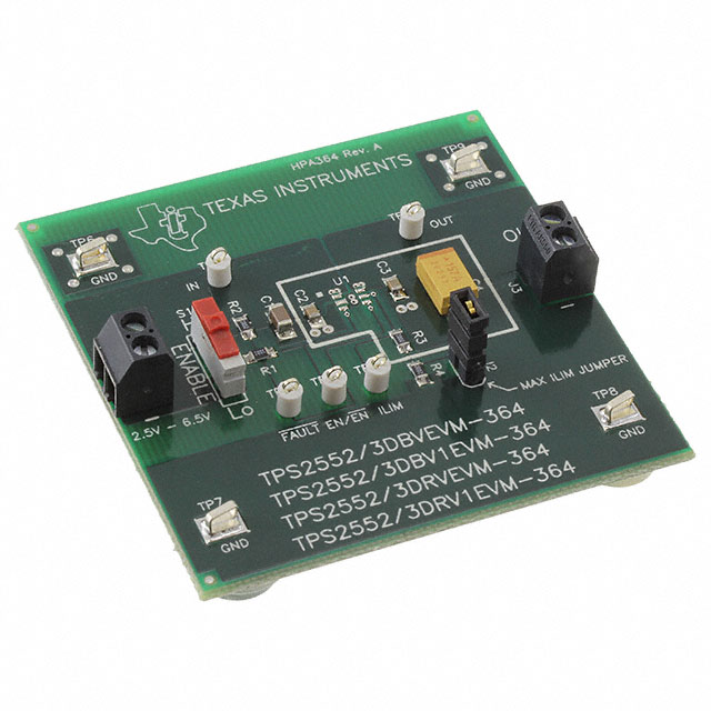 TPS2552DRV1EVM-364 - TPS2552DRV1EVM-364