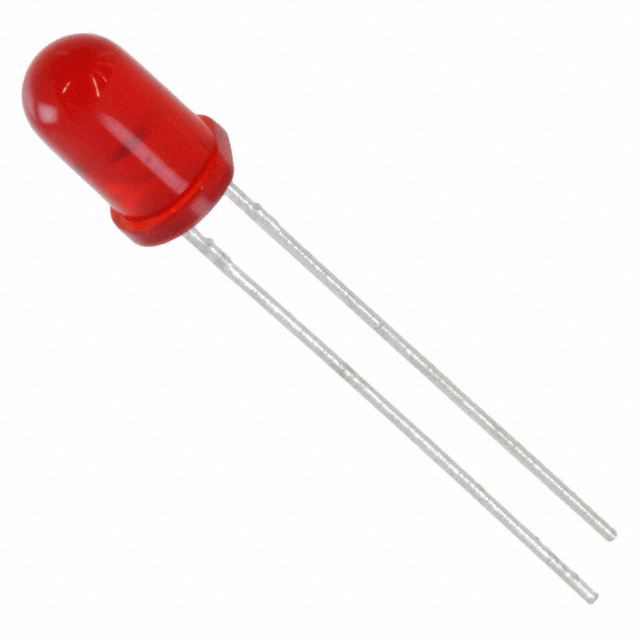 XBUR53D - Round with Domed Top, 5mm (T-1 3/4), 5.00mm_Red