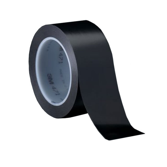 471-BLACK-1/2"X36YD-BULK - 471-BLACK