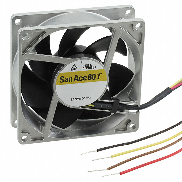 9GT0824P4S001 - San Ace 80T 4 wire
