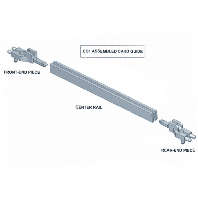 CG1-400U/12 - CG1 Assembled Card Guide