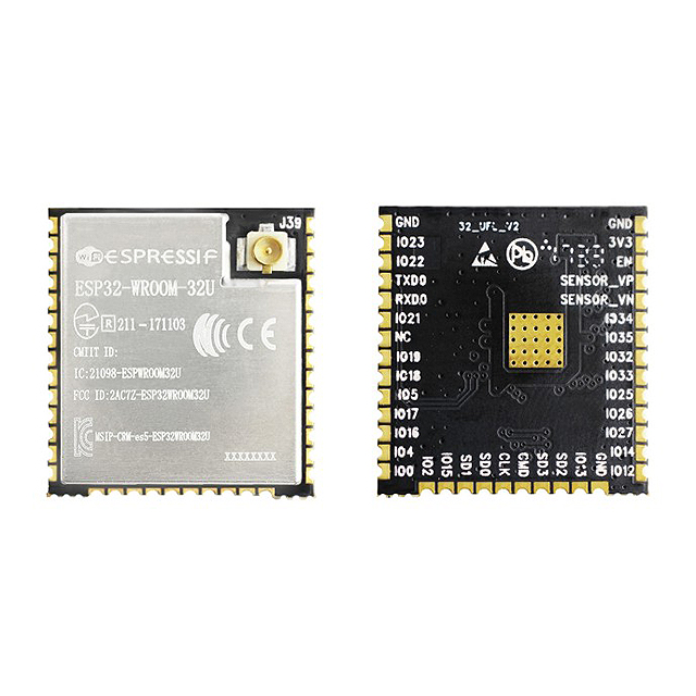 ESP32-WROOM-32U-N8 - ESP32-WROOM-32U