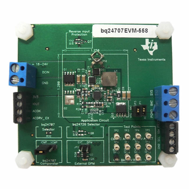 BQ24707EVM-558 - bq24707EVM-558