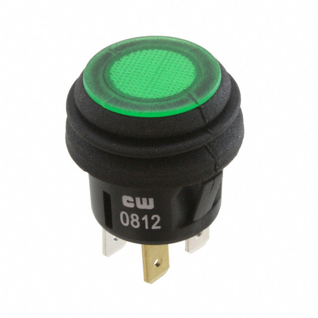 GPB527D2L02BG1 - Switch, Push Button, Illuminated