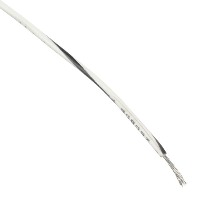1550 WB005 - HOOK-UP STRANDED WHITE/BLACK