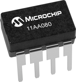 11AA080-I/P - PDIP / 8