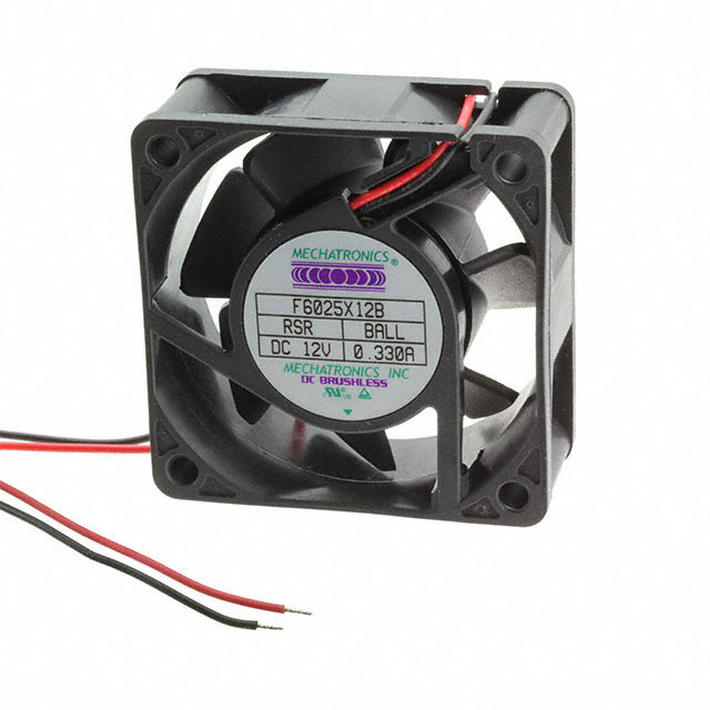 F6025X24B-FHR - FAN AXIAL 60X25MM