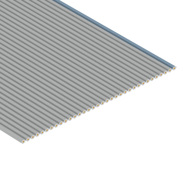 3355/34 100 - 34 strand ribbon-gray with blue