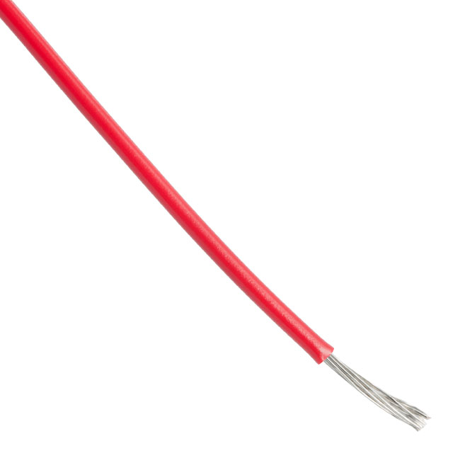 WI-M-8-25-2 - HOOK-UP STRANDED RED