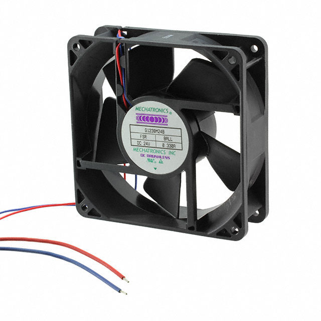 G1238M24B-FSR-CC - FAN AXIAL 120X38MM