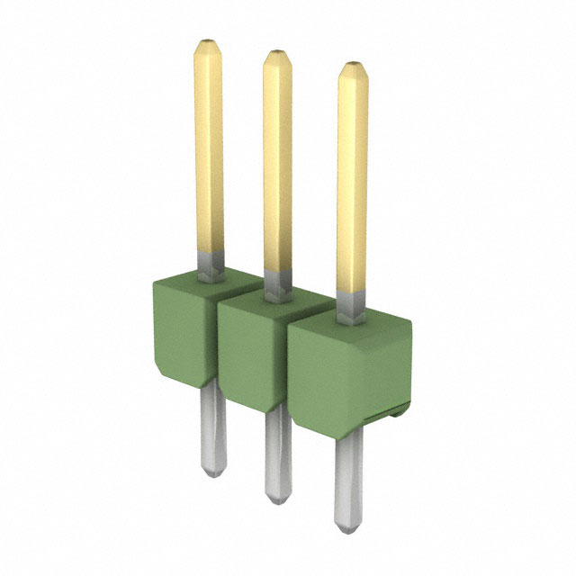 826630-3 - Breakaway Vert 3 Gold Pins Green