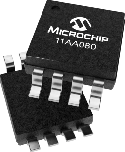 11AA080T-I/MS - MSOP / 8