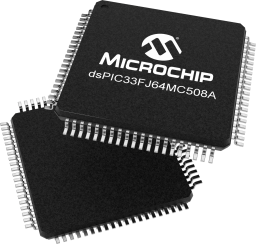 DSPIC33FJ64MC508A-I/PT - TQFP / 80