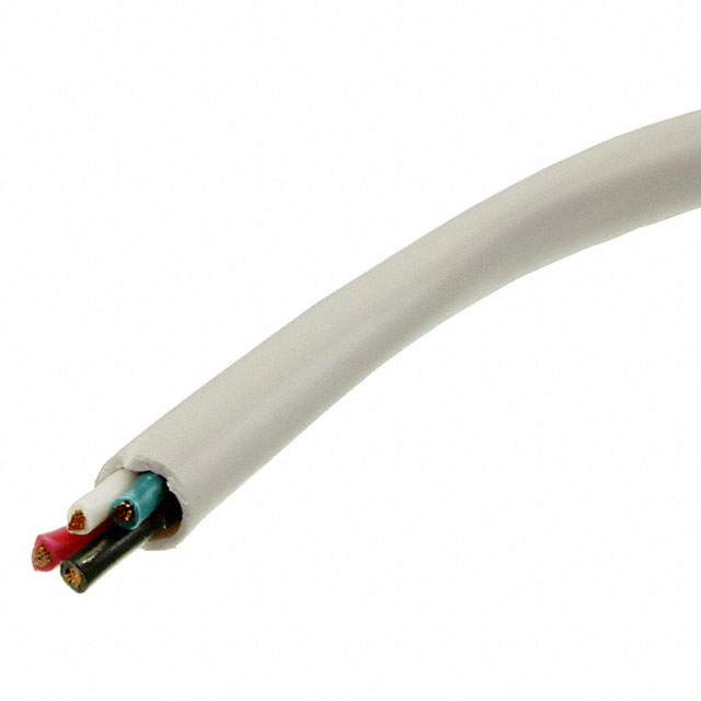 540-16-4-WH-0250F - Cable-Audio-CL2_4-Conductors