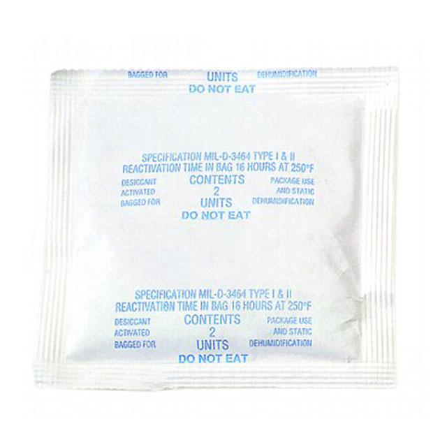 1/3PLDES700 - desiccant plastic pouch