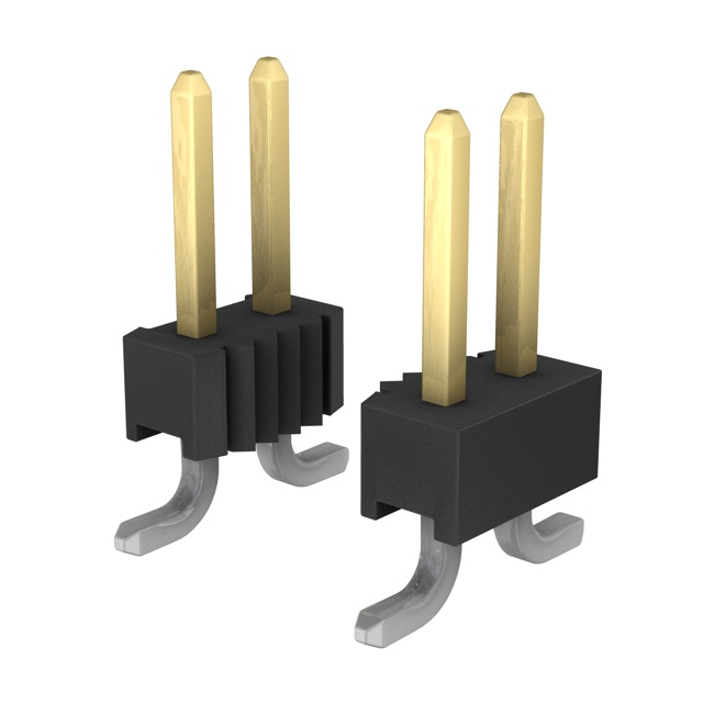 966754-6 - AMPMODU Mod II Breakaway SMT Dual Gold xx Pins
