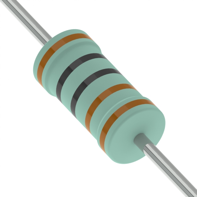 WS1A1001J - 1k Ohm Axial 5% WS Series