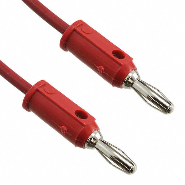 1440-60-2 - 1440 Series Banana Plug, Vertical, Red