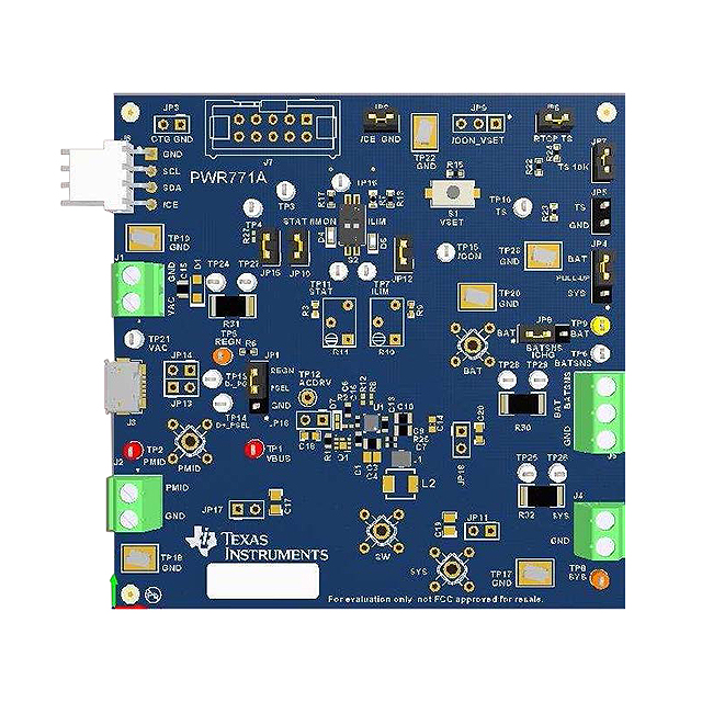 BQ25600EVM-771 - MFG_BQ25600xEVM-771