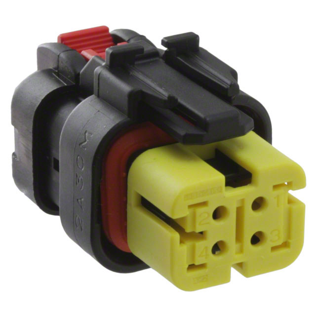 AMPSEAL 4 POS YEL PLUG