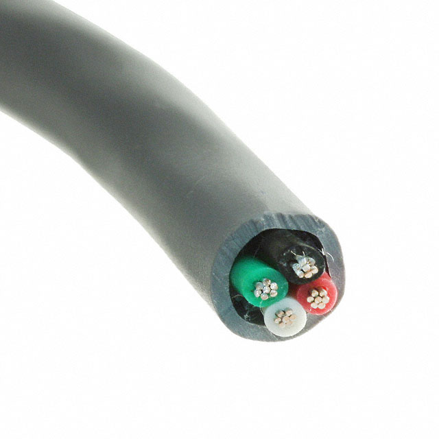1064 SL001 - 4 Cond Blk-R-W-G
