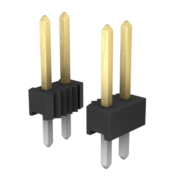 4-102977-0-32 - AMPMODU Mod II Breakaway Dual Vert Gold xx Pins
