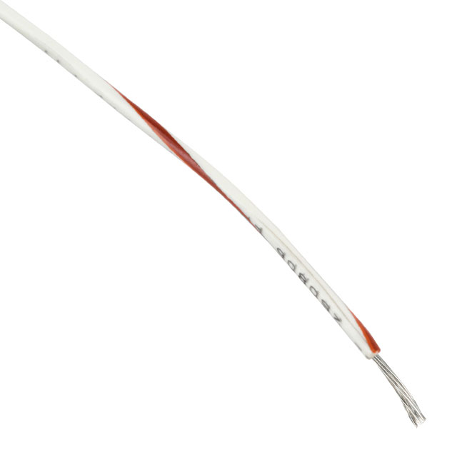 1551 WR005 - HOOK-UP STRANDED WHITE/RED