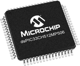 DSPIC33CH512MP506-I/PT - TQFP / 64