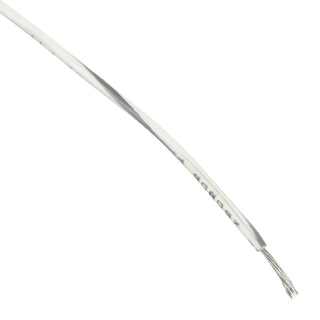 1555 WS001 - HOOK-UP STRANDED WHITE/GRAY