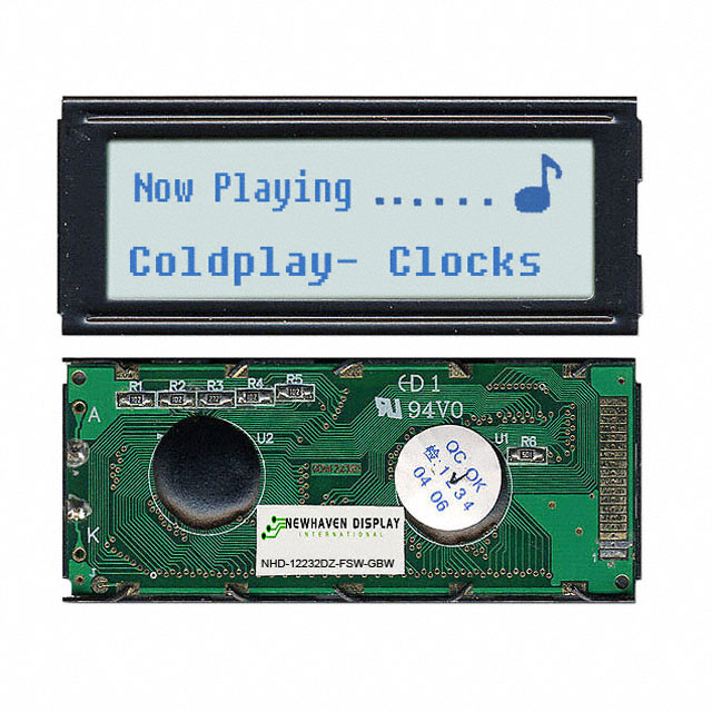 NHD-12232DZ-FSW-GBW - NHD-12232DZ-FSW-GBW