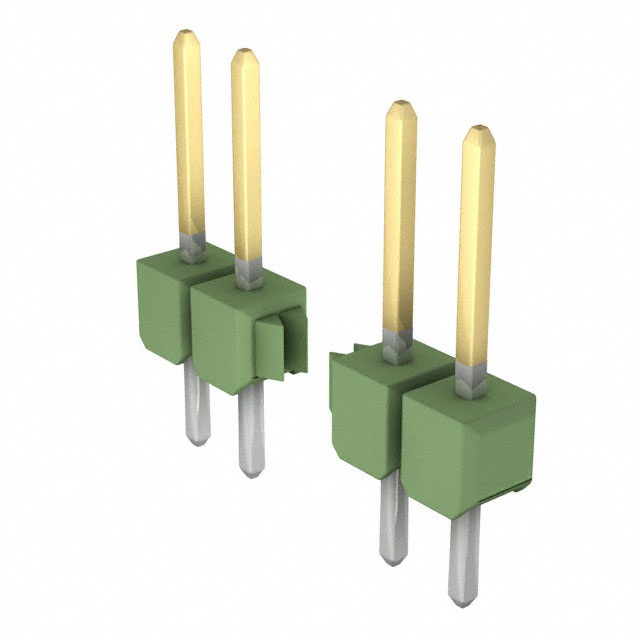 1-966443-0 - Breakaway Vert xx Gold Pins Green